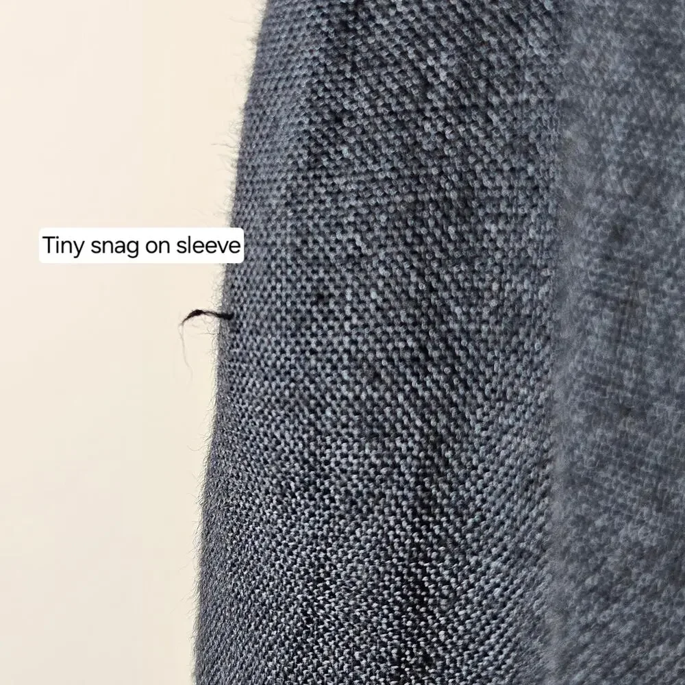 Thom Browne Women's Navy Blue Linen Nautical Blazer Jacket | Size‎ 0 | FLAWS